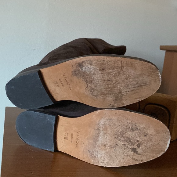 Vince Carleigh Womens Solid Pull On Knee-High Boots - Picture 7 of 10